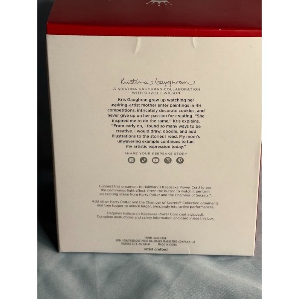 Hallmark Harry Potter Ornament OS Multicolor Ron Weasley Hermione Granger 2024 - Picture 6 of 6